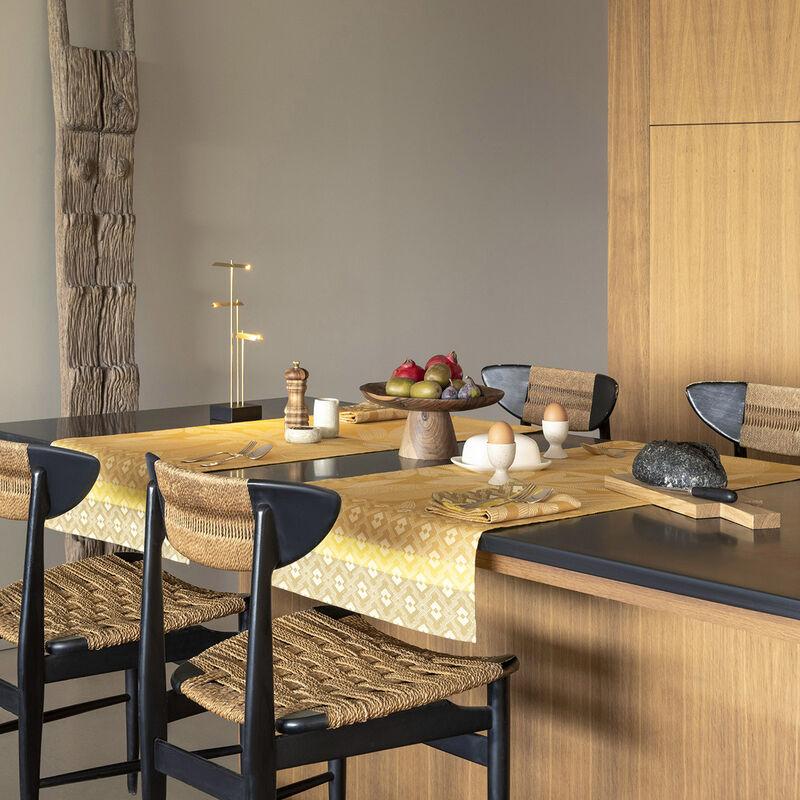 le jacquard français Chemin de table Nature Sauvage Coton