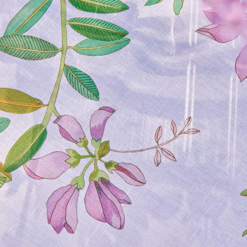 Le Jacquard Français Chemin De Table Pois De Senteur Coton Lin