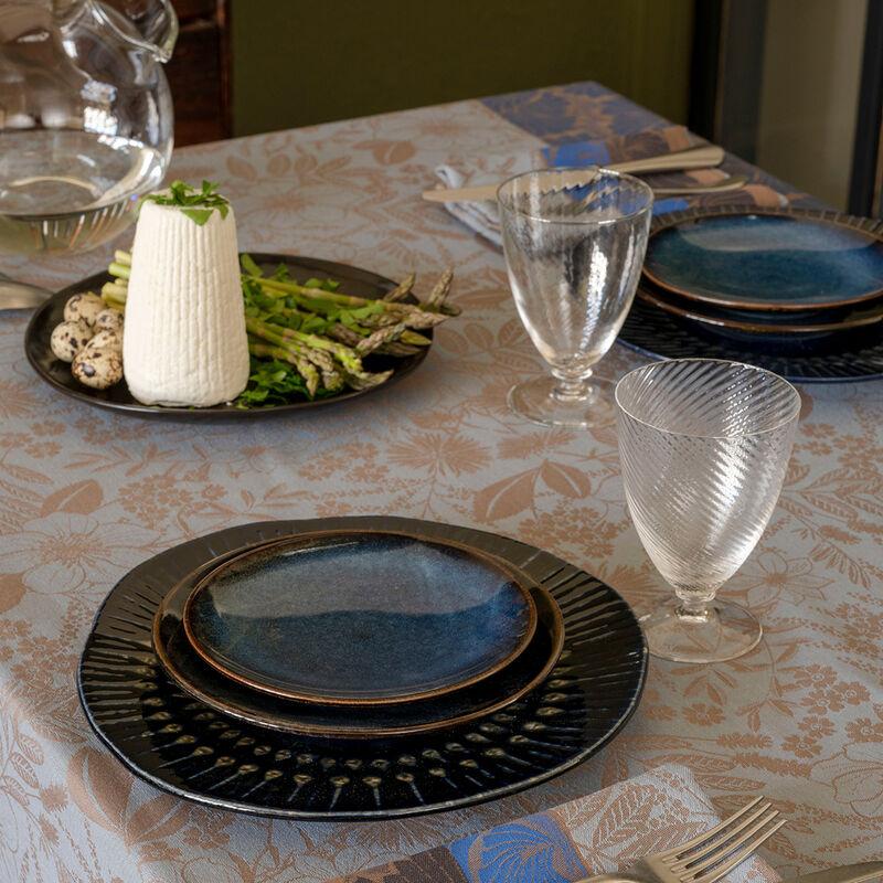 Le Jacquard Français Nappe Enduite Cottage Coton