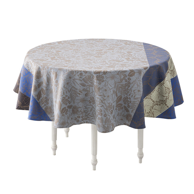Le Jacquard Français Nappe Enduite Cottage Coton