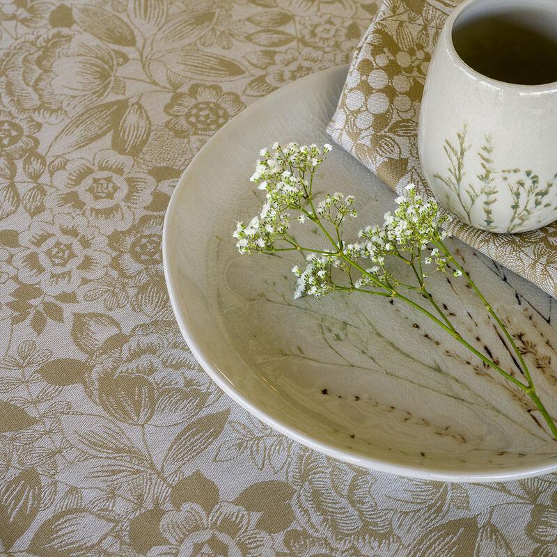 Le Jacquard Français Nappe Enduite Osmose Coton