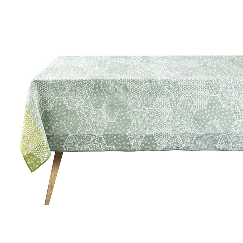 Le Jacquard Français Nappe Enduite Wagara Coton