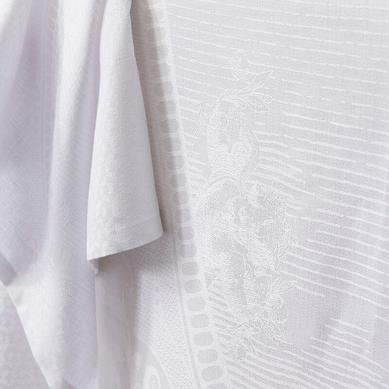 Le Jacquard Français Nappe Évasion Céleste Lin
