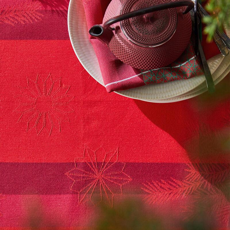 Le Jacquard Français Nappe Hiver En Ecosse Coton