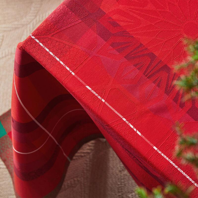 Le Jacquard Français Nappe Hiver En Ecosse Coton