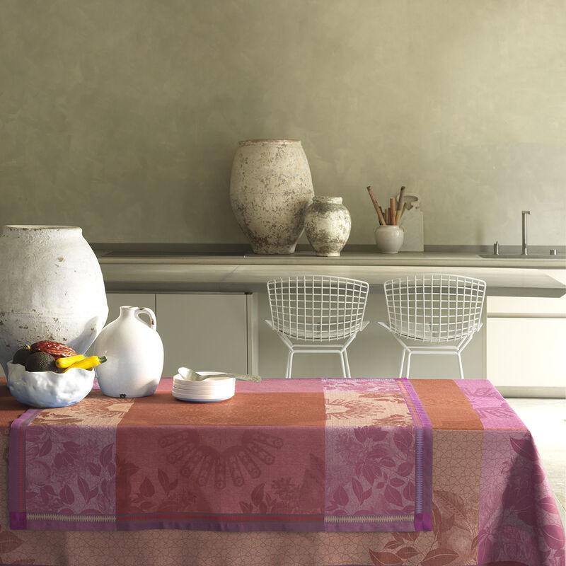 le jacquard français Nappe Jardin d'orient Lin