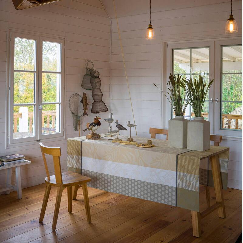 Le Jacquard Français Nappe Nature Urbaine Coton