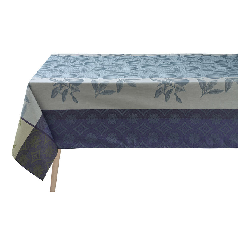 Le Jacquard Français Nappe Enduite Arrière-pays Coton