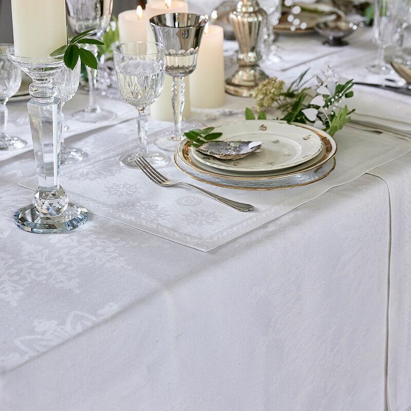 Le Jacquard Français Nappe Lumières D'étoiles Diamant Coton Lurex®
