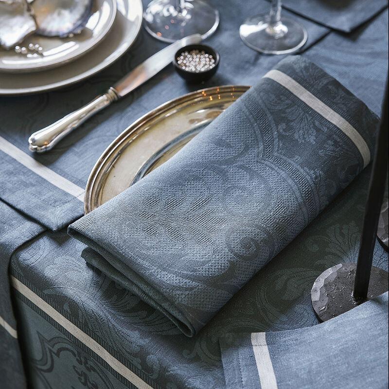 le jacquard français Serviette de table Armoiries Lin