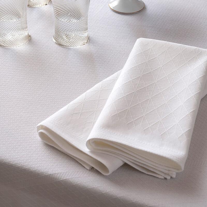 le jacquard français Serviette de table Club Coton Lin
