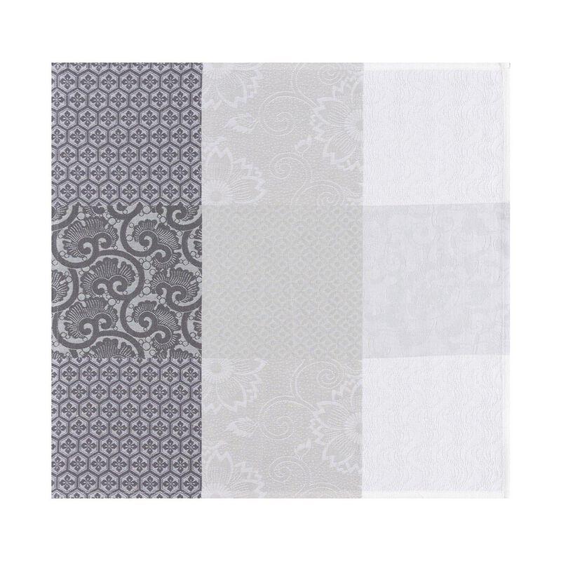 le jacquard français Serviette de table Fleurs de Kyoto Coton