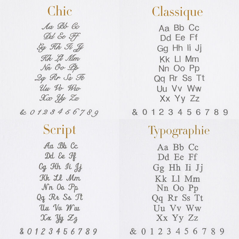 Le Jacquard Français Serviette De Table Offre White Coton