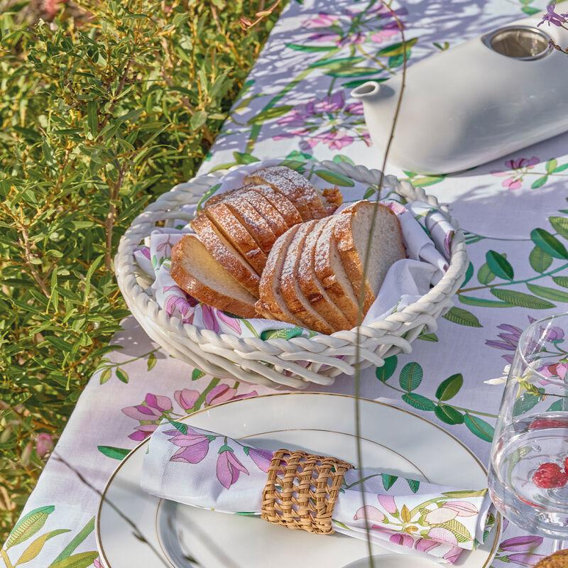 Le Jacquard Français Serviette De Table Pois De Senteur Coton Lin