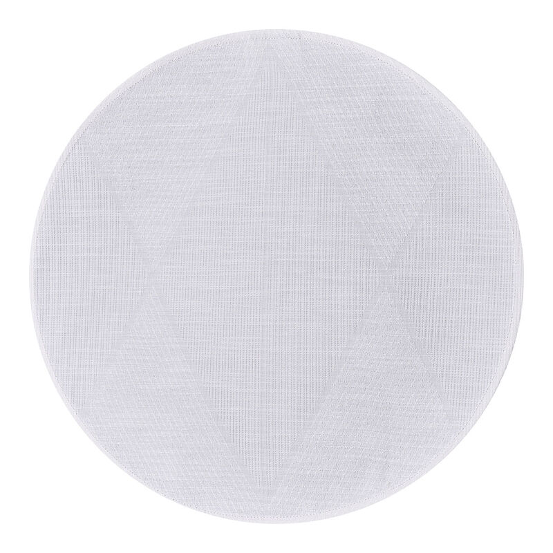 le jacquard français Set de table Club Losanges Ø42 Coton Lin