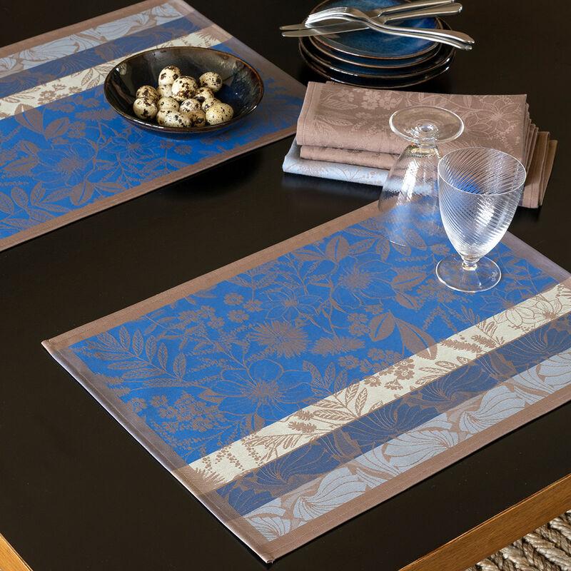 le jacquard français Set de table enduit Cottage Coton le jacquard français Set de table enduit Cottage Coton