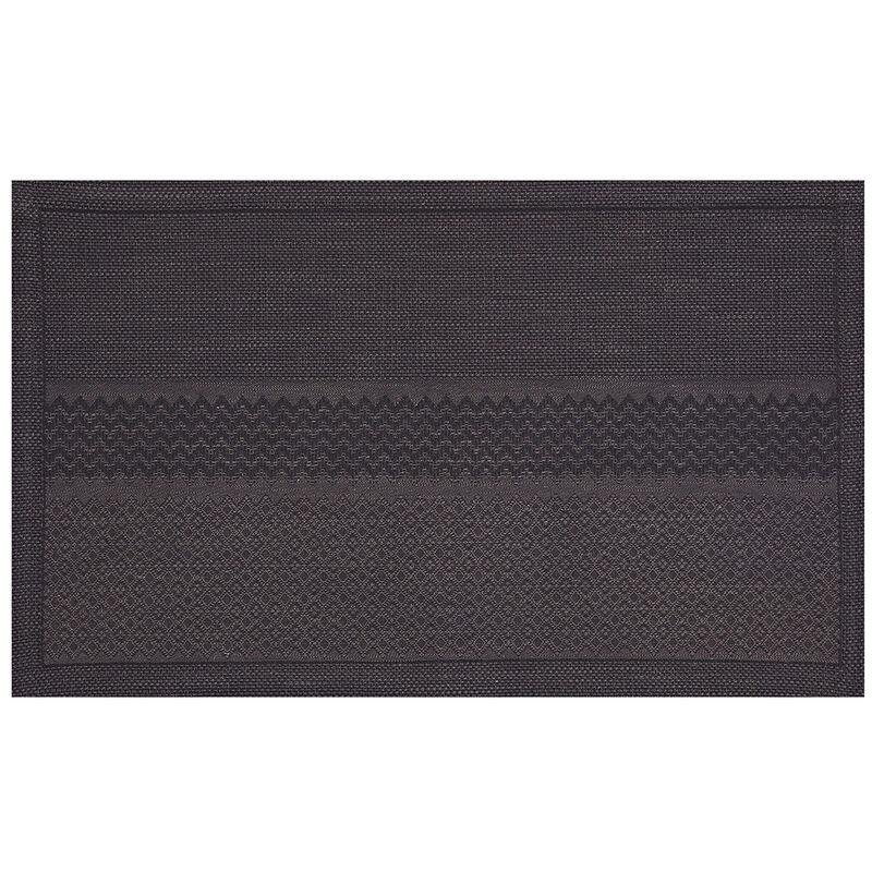 le jacquard français Set de table enduit Slow Life Coton