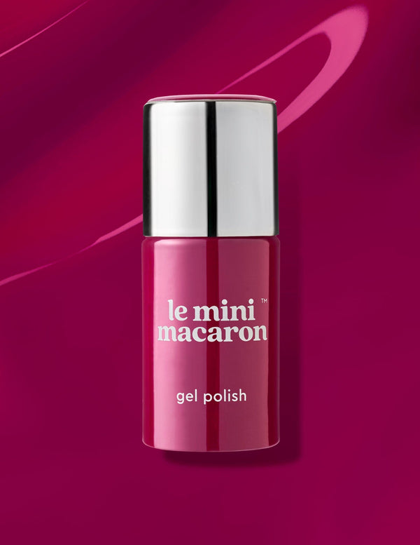 le mini macaron Bisous Magenta - Vernis Semi-permanent