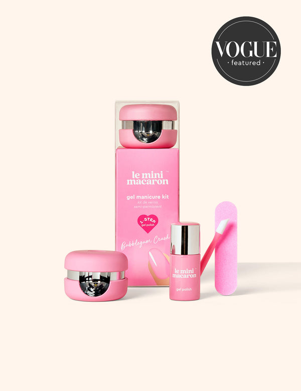 le mini macaron Bubblegum Crush - Kit de Vernis Semi-permanent