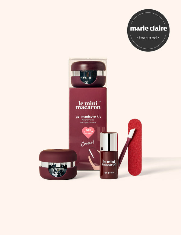 le mini macaron Cassis - Kit de Vernis Semi-permanent