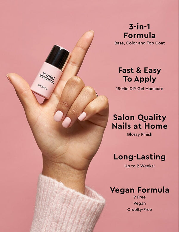 Le Mini Macaron Crème Brûlée - Vernis Semi-permanent
