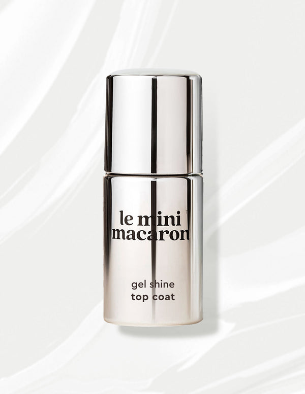 le mini macaron Shine - Top Coat semi-permanent