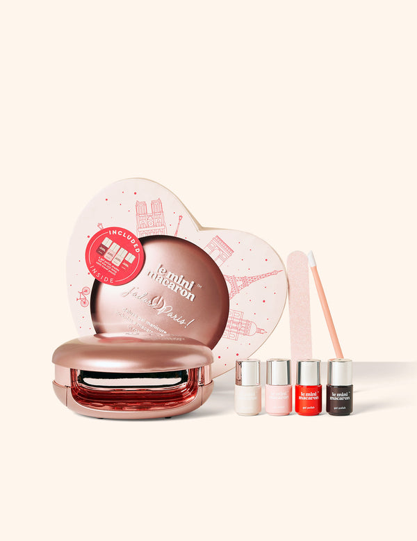 le mini macaron Maxi J'adore Paris - Kit de Vernis Semi-permanent