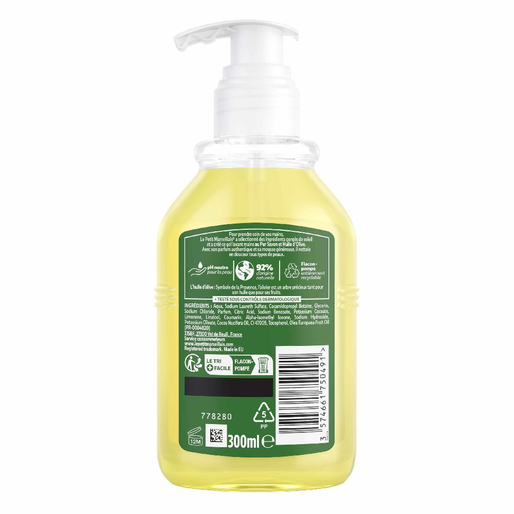 Le Petit Marseillais Gel Lavant Mains Au Pur Savon & Huile D’Olive