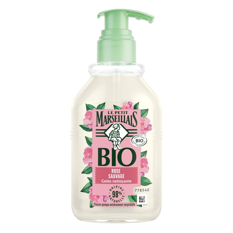 le petit marseillais Gelée Nettoyante Certifiée Bio à la rose sauvage le petit marseillais Gelée Nettoyante Certifiée Bio à la rose sauvage