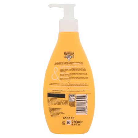 Le Petit Marseillais Lait Corps Nutrition Karité Amande Douce & Argan