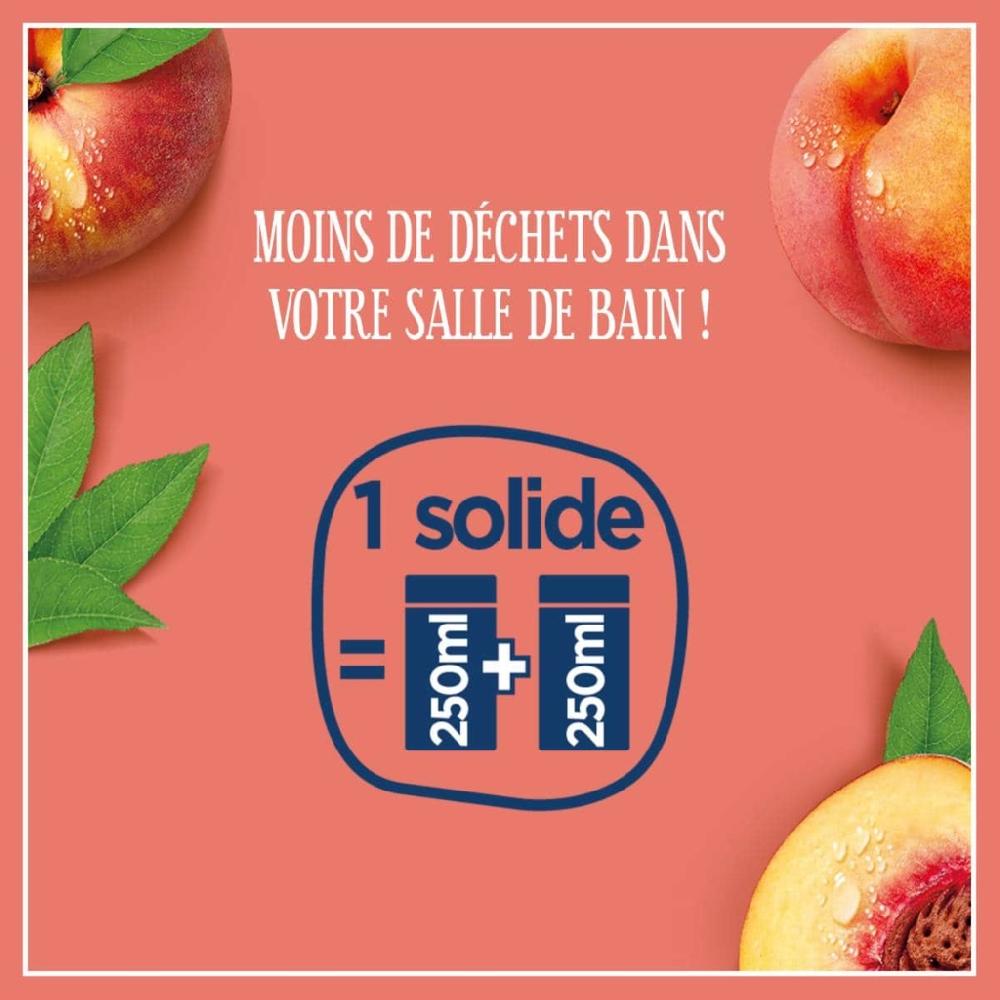 le Petit Marseillais Le Solide 3 En 1 Lavant Doux – Pêche Nectarine