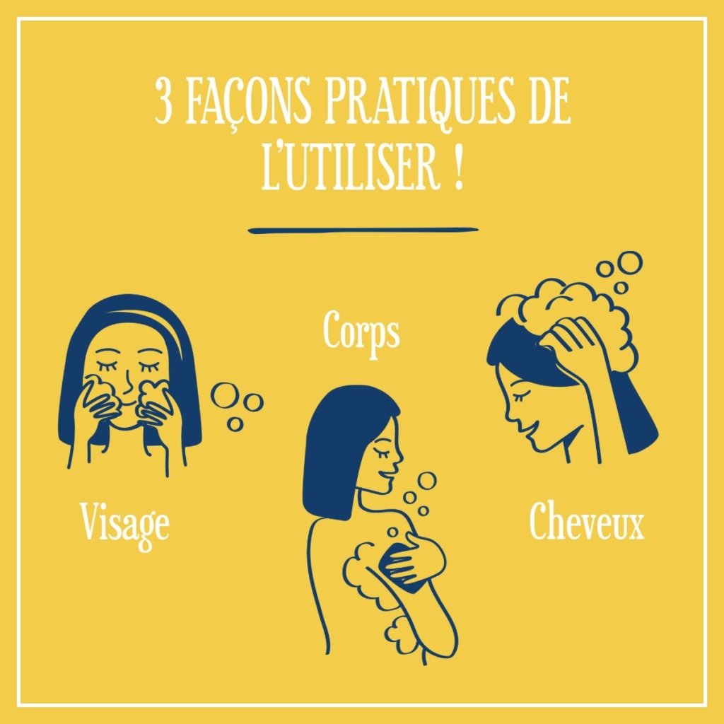 Le Petit Marseillais Le Solide 3 En 1 Lavant Purifiant – Verveine Citron