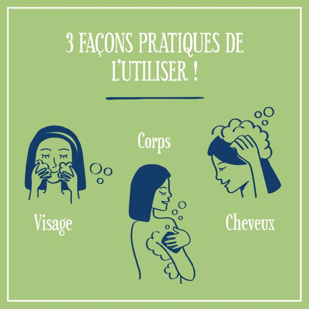 Le Petit Marseillais Le Solide 3 En 1 Lavant Revitalisant – Pomme Olivier
