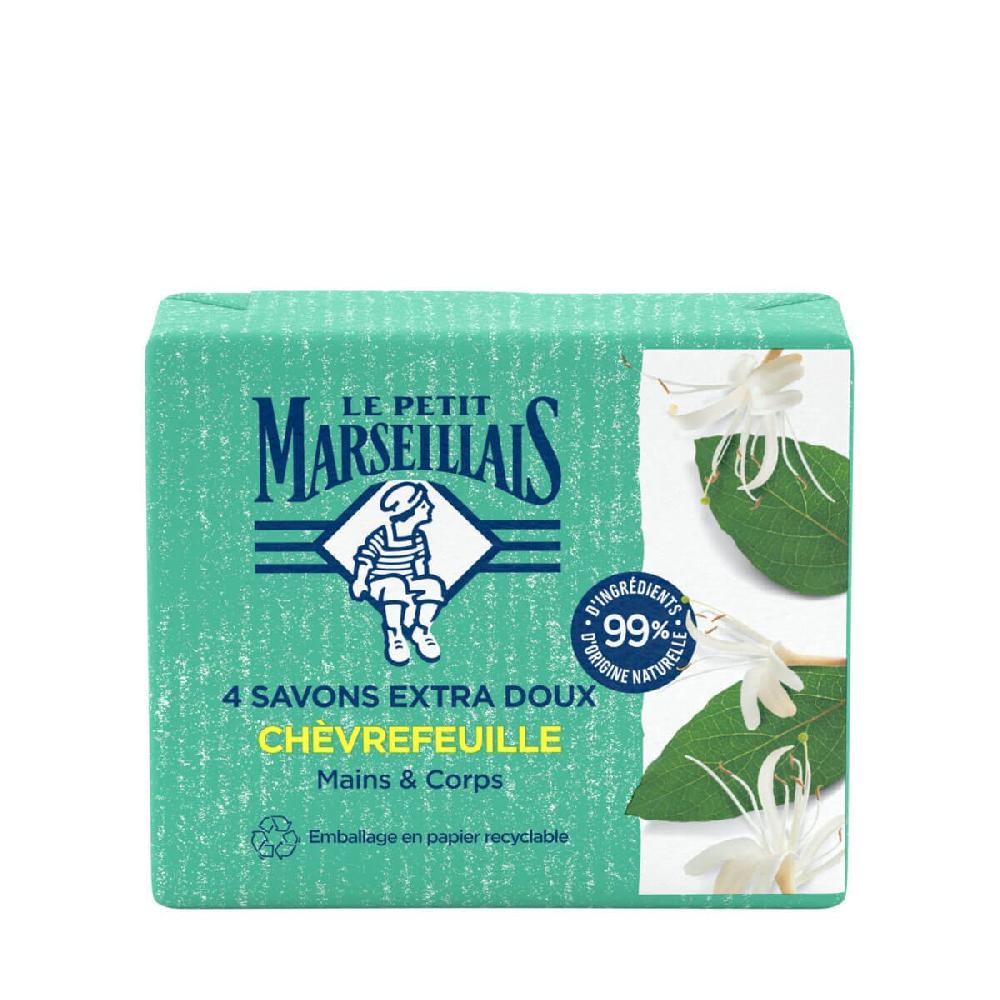 le petit marseillais Savon Extra Doux au Chèvrefeuille