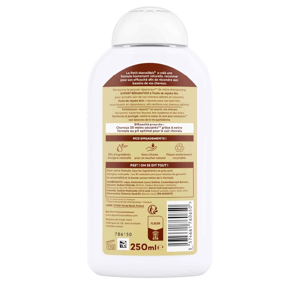 Le Petit Marseillais Shampooing Expert Réparation à L’Huile De Jojoba Bio
