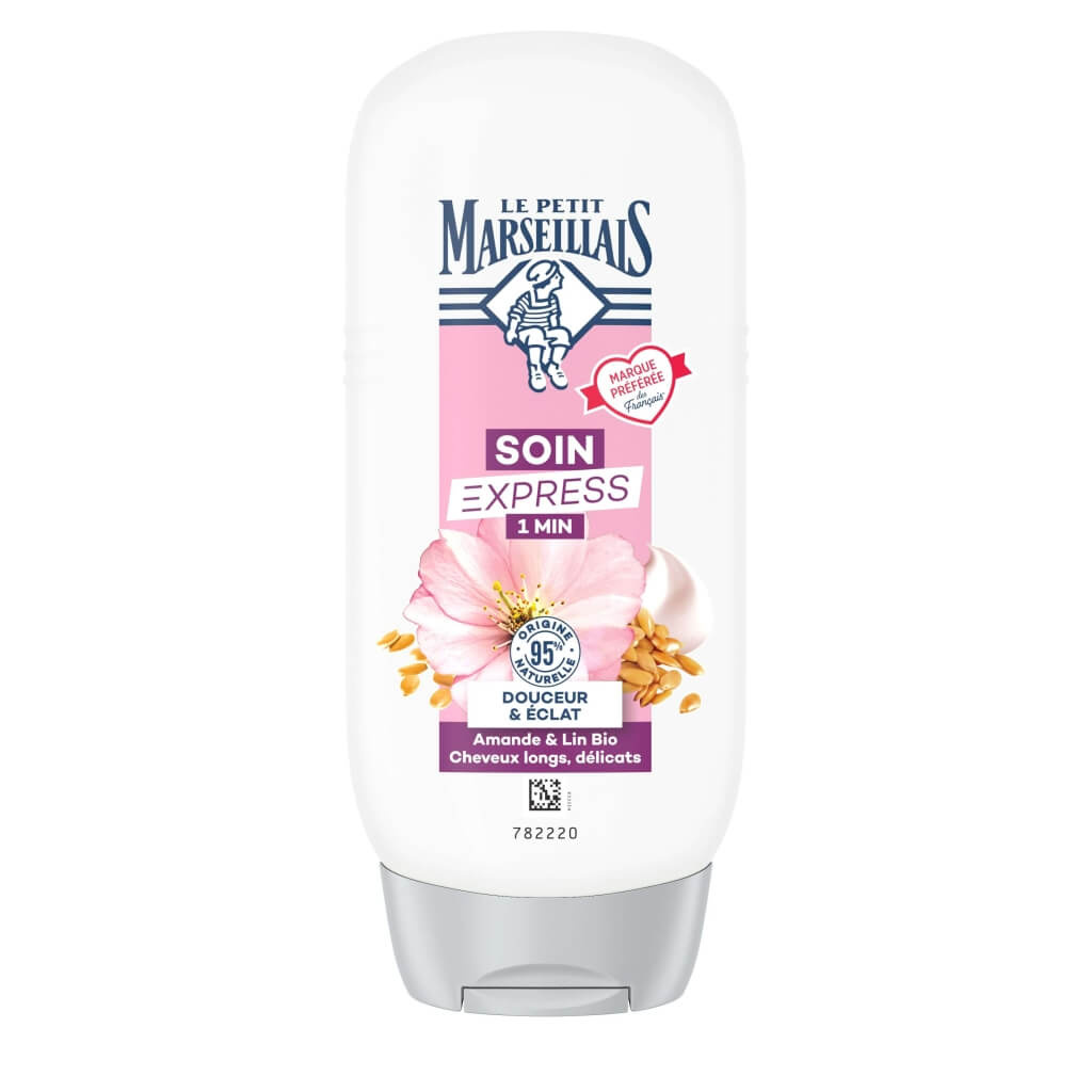 le petit marseillais Soin Express Douceur & Éclat à l’Amande et aux Graines de lin Bio