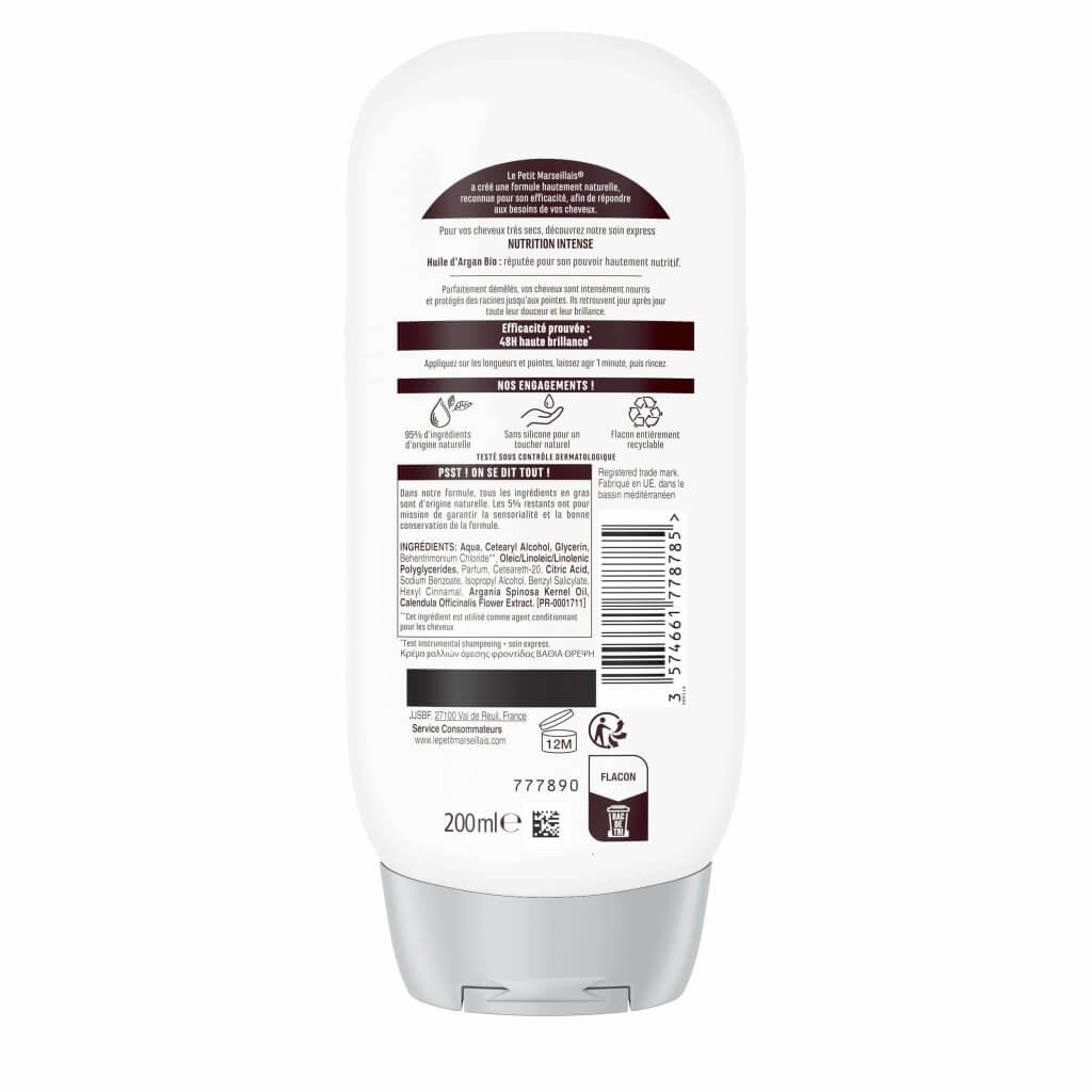 Le Petit Marseillais Soin Express Nutrition Intense à L’Huile D’Argan BIO