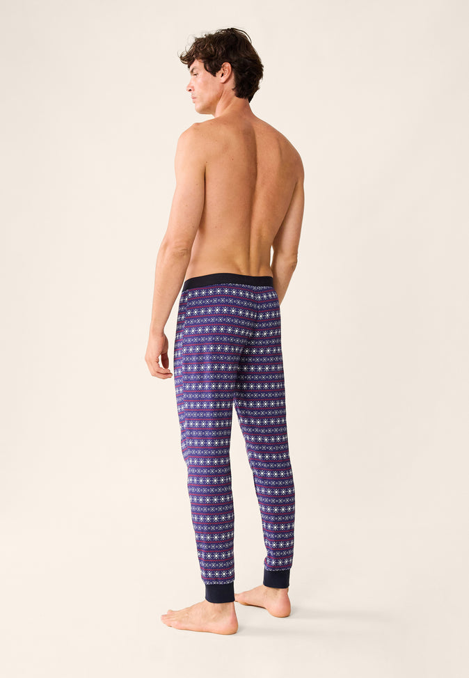 Le Slip Français Bas De Pyjama En Coton Manu Flocon