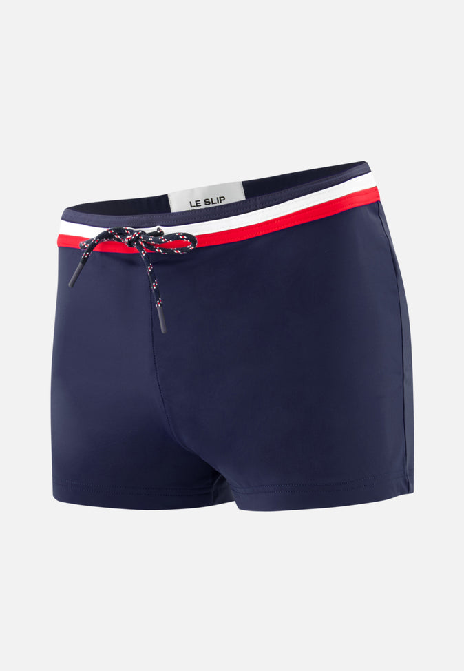 le slip français Boxer de bain en polyamide Triton Marine