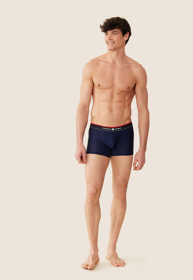 Le Slip Français Boxer De Sport Guillaume Marine France Rugby