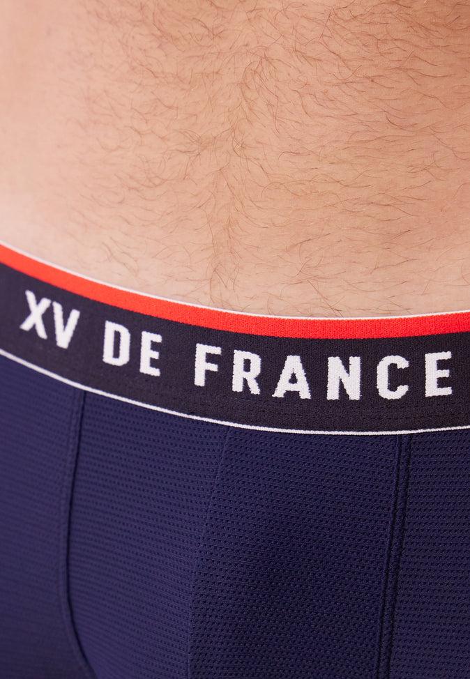 Le Slip Français Boxer De Sport Guillaume Marine XV De France