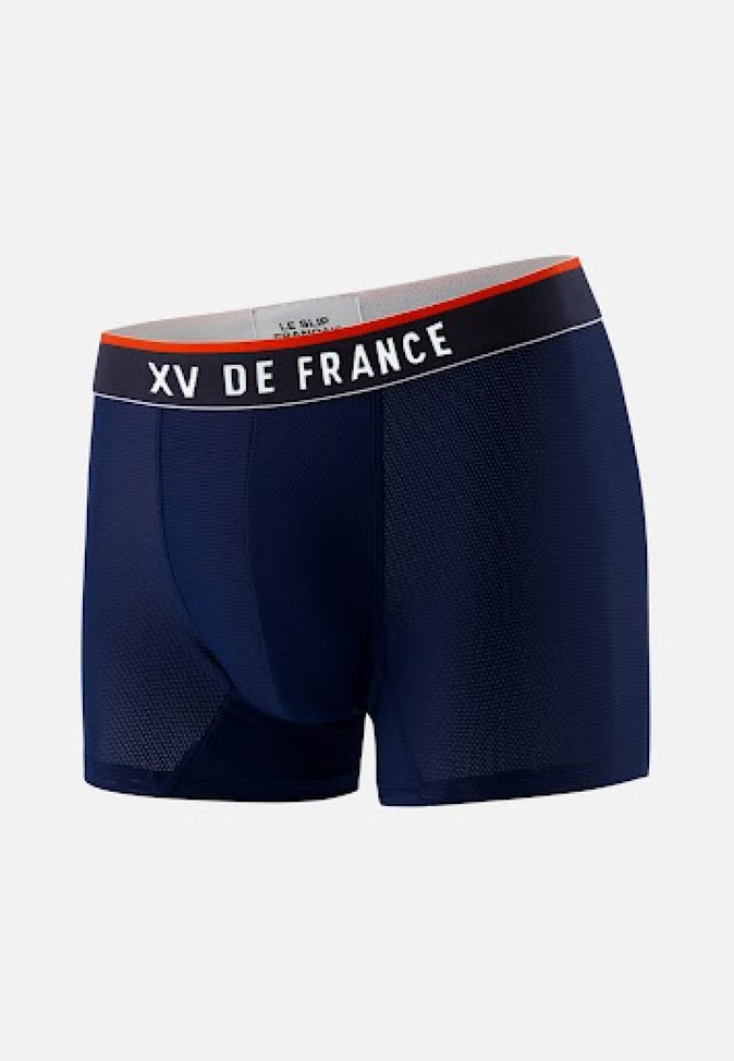 le slip français Boxer de sport Guillaume Marine XV de France