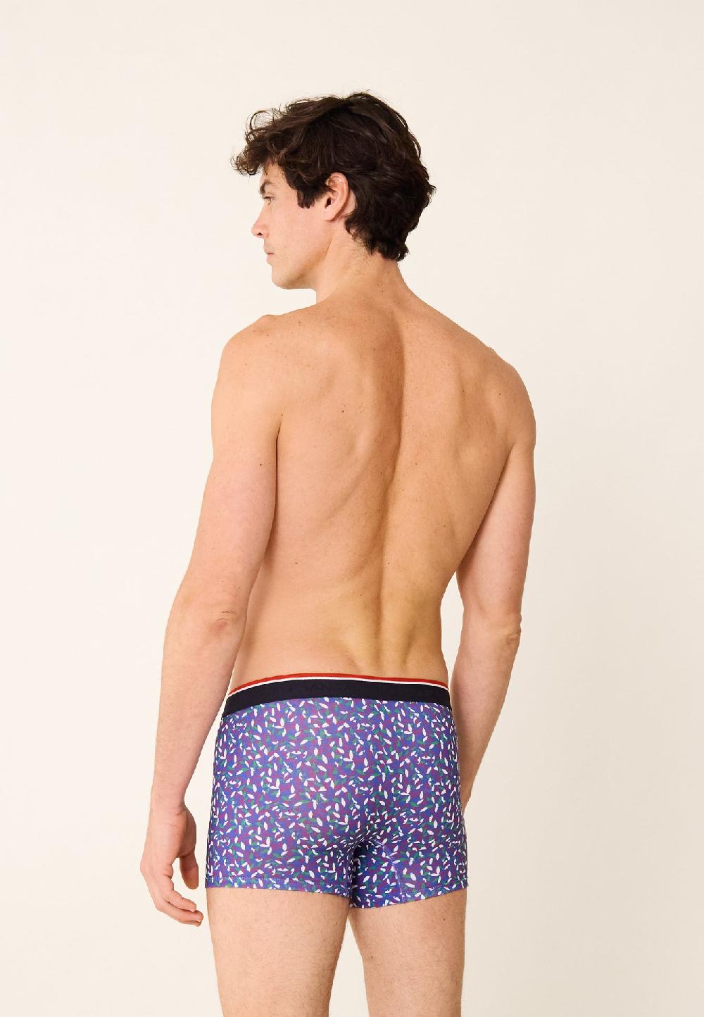 Le Slip Français Boxer En Coton Marius Gavotte Purple