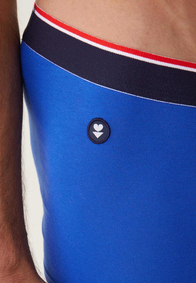 Le Slip Français Boxer En Coton Marius Indigo XV De France