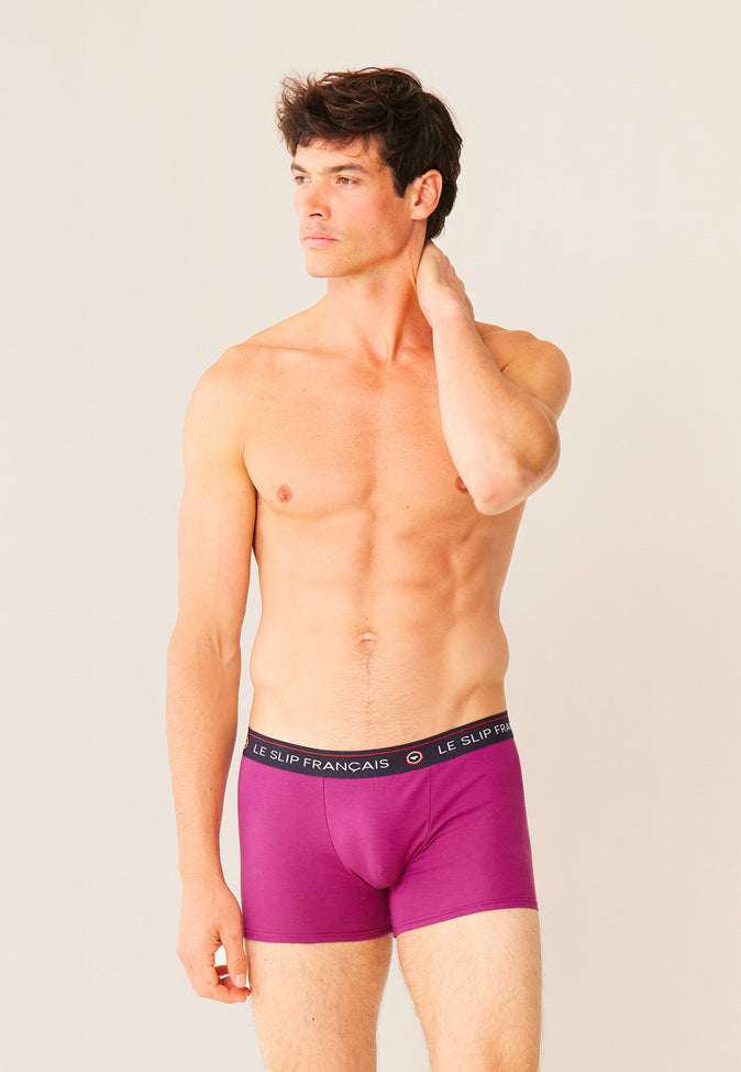 Le Slip Français Boxer En Coton Redoutable Betterave