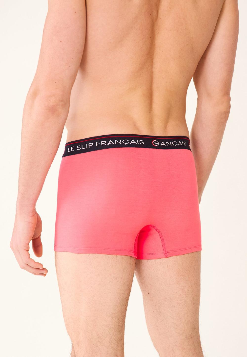 Le Slip Français Boxer En Coton Redoutable Neon Pink