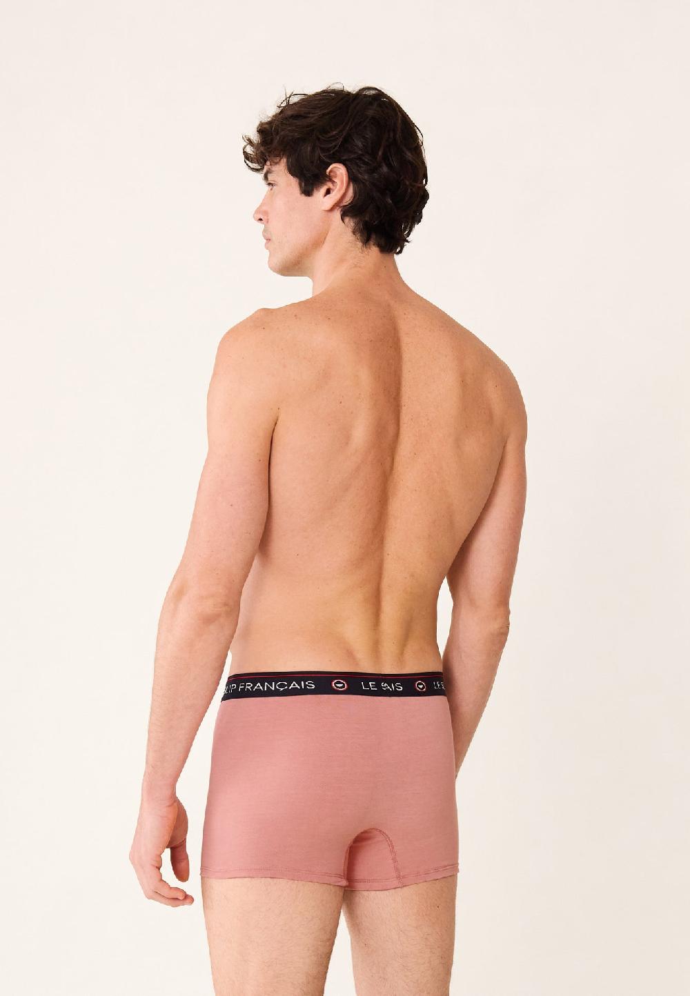 Le Slip Français Boxer En Coton Redoutable Rose Des Bois
