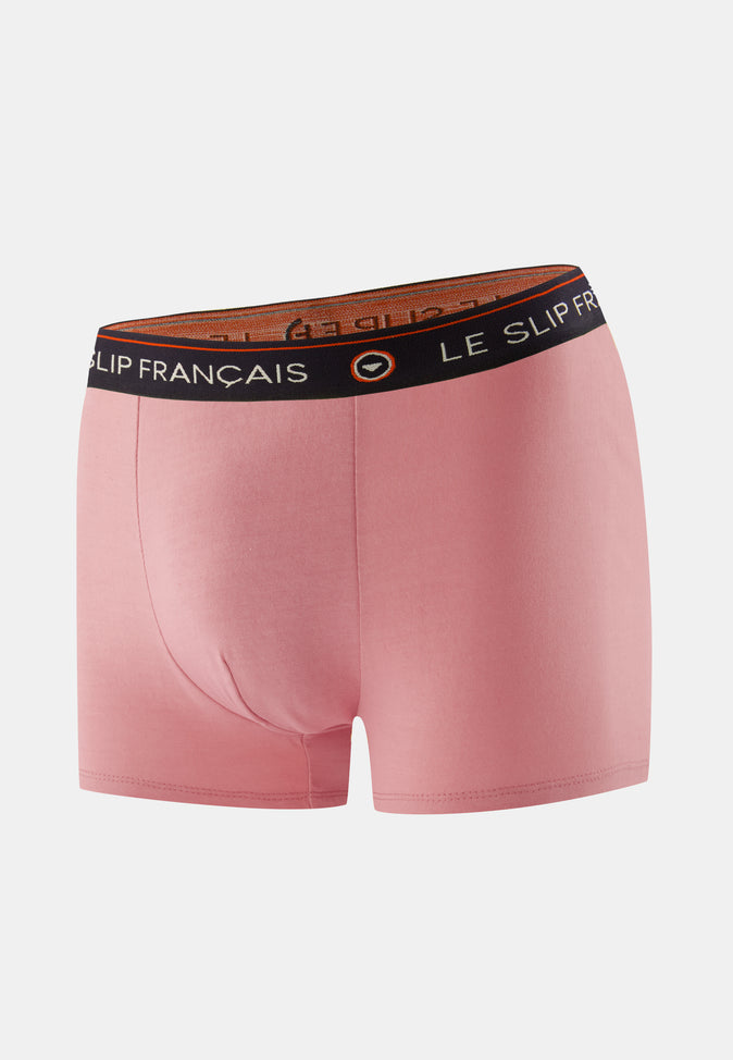 le slip français Boxer en coton Redoutable Rose Des Bois le slip français Boxer en coton Redoutable Rose Des Bois