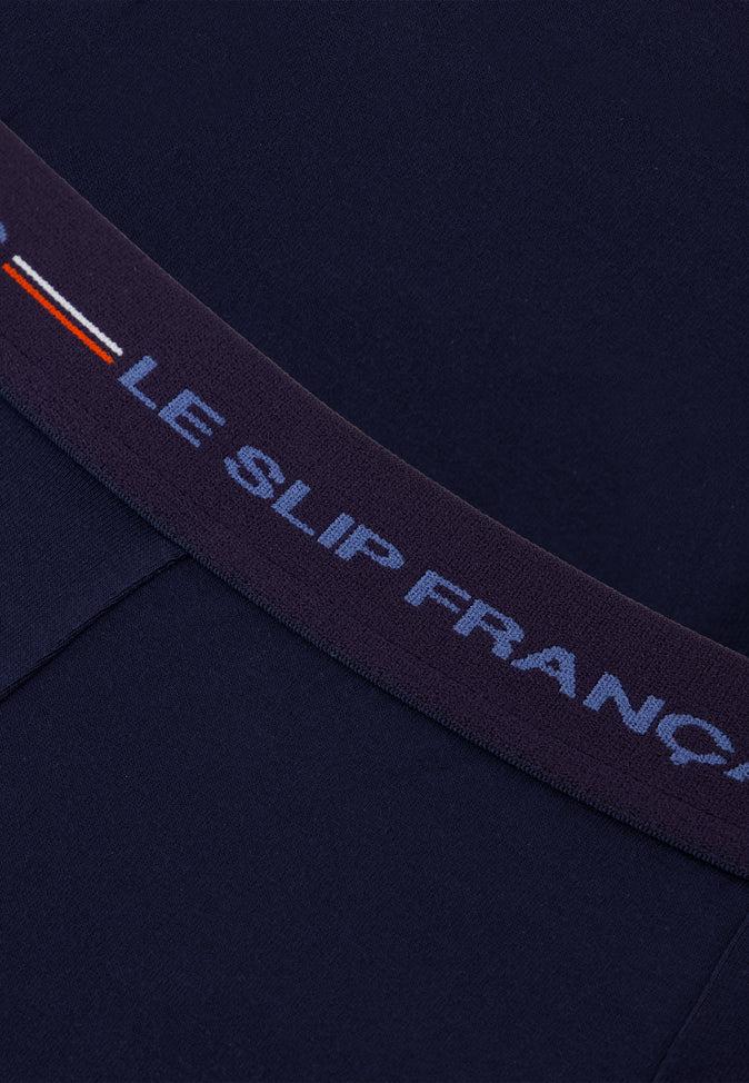 Le Slip Français Boxer En Viscose Téméraire - Marine LSF