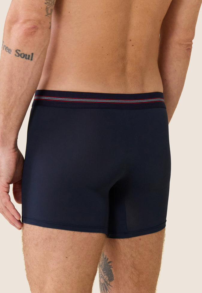 Le Slip Français Boxer Ultra Léger LIGHTslip Hugo Bleu Marine